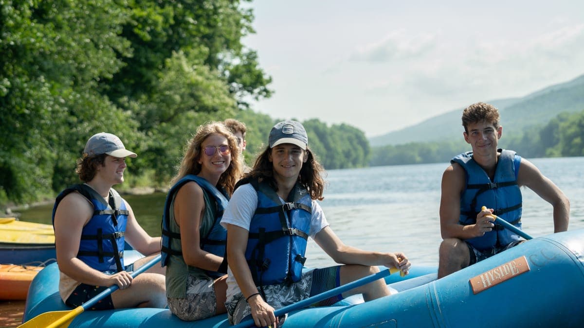 Rafting on the Delaware River